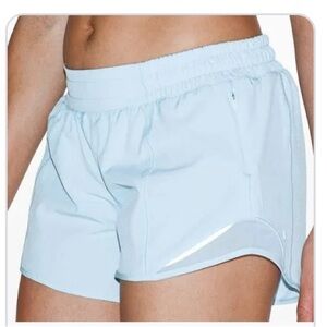 Women's Lululemon Light Blue Athletic Shorts